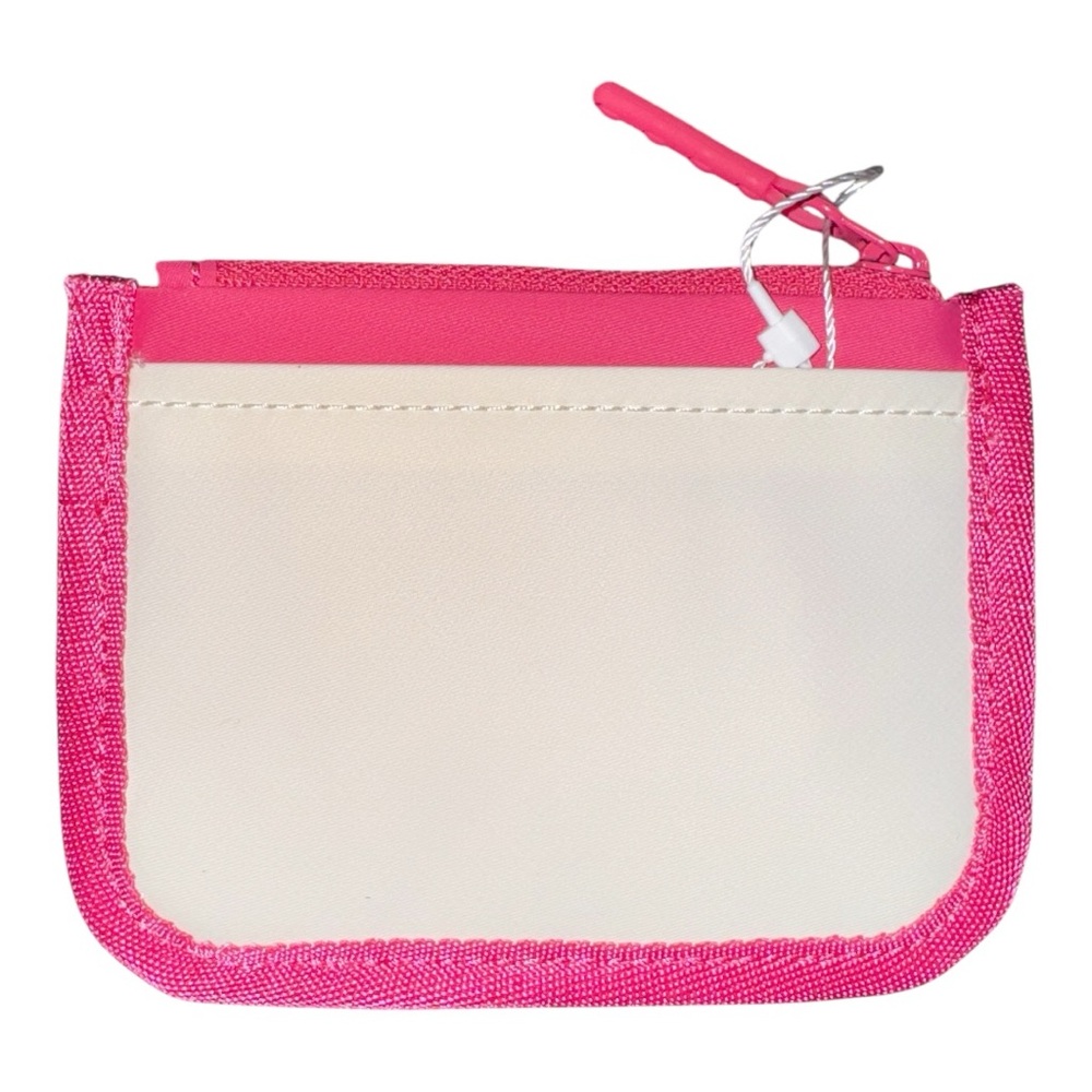 Lululemon True Identity Card Case Raspberry Coulis/Rock Melon/Light Ivory NWT - Picture 2 of 4